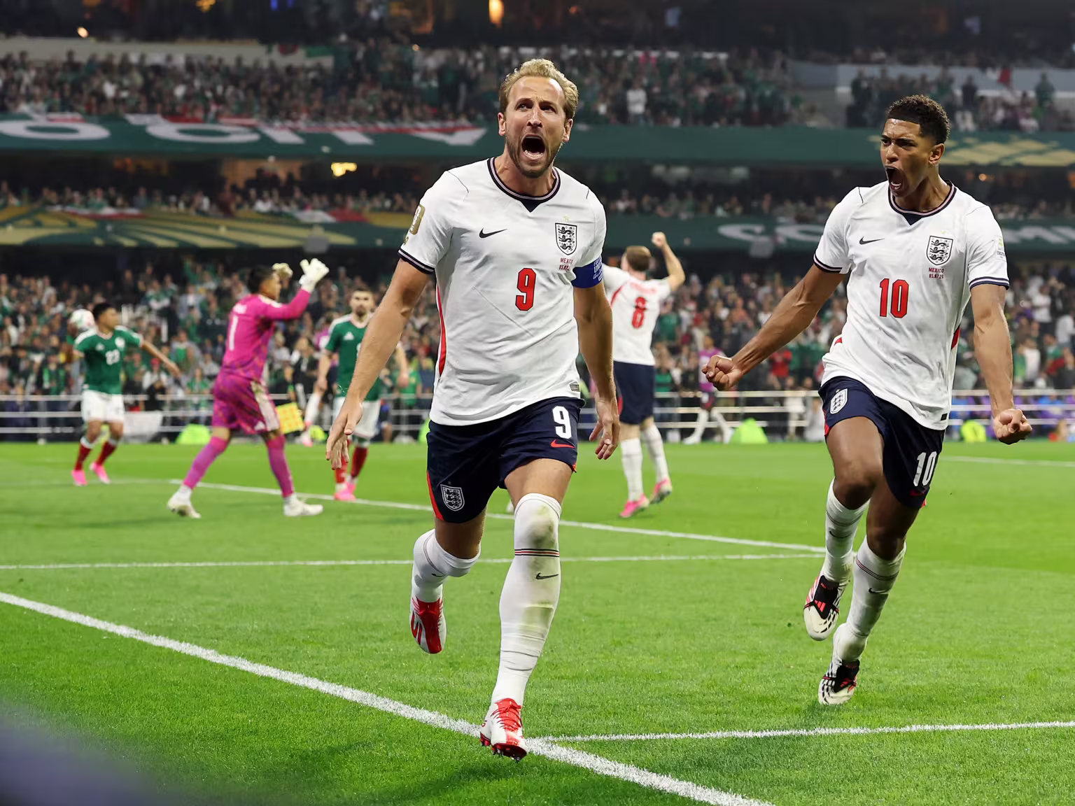 Football- Coupe du monde FIFA 2026 : l&rsquo;Angleterre étrille le Mexique